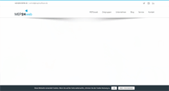 Desktop Screenshot of mep24software.de